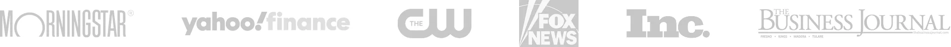 As seen on Morningstar, Yahoo Finance, The CW, Fox News, Inc., The Business Journal